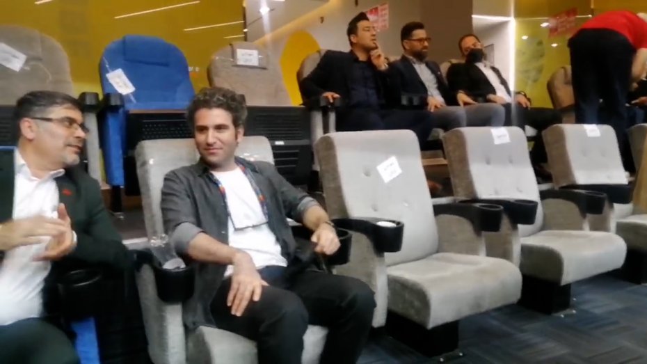 حضور هوتن شکیبا در فینال بسکتبال رقابت های لیگ ایران