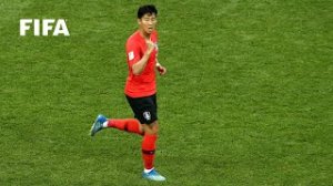 گل تماشایی سون  مقابل مکزیک در جام جهانی 2018