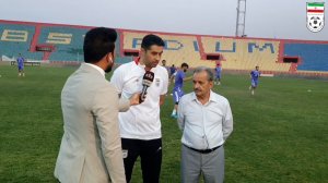 فراز فاطمی: از فدراسیون فوتبال عراق تشکر می‌کنم