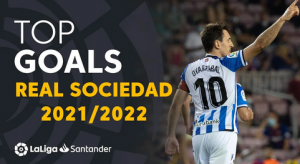 گلهای برتر رئال سوسیداد در لالیگا فصل 22-2021