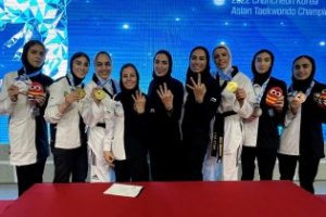 پایان کار تکواندوکا های ایرانی در قهرمانی آسیا