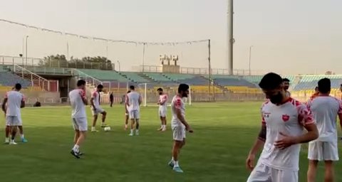گزارشی اختصاصی از حواشی تمرین پرسپوليس