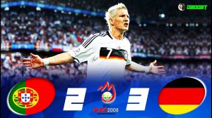 بازی خاطره انگیز پرتغال - آلمان در یورو 2008