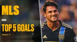 5 گل برتر هفته هفدهم لیگ MLS