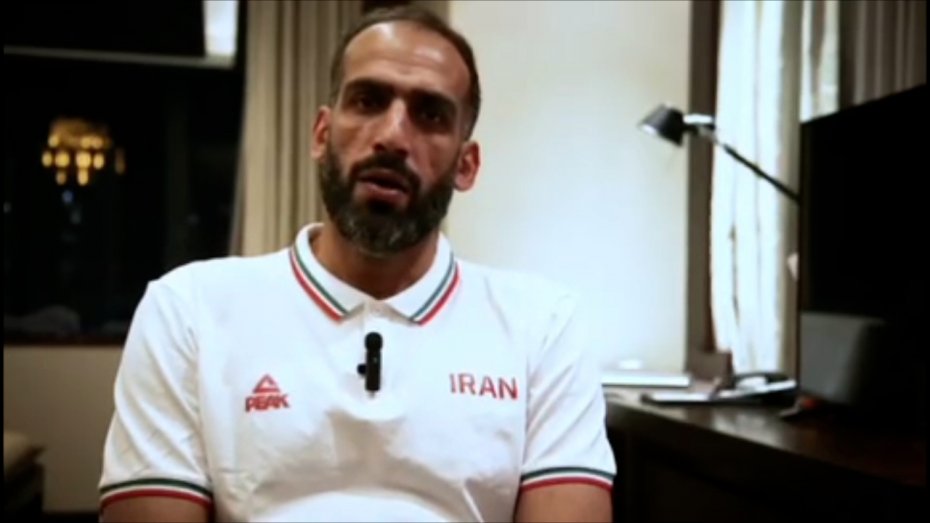 صحبتهای بازیکنان تیم ملی بسکتبال پیش از بازی با سوریه