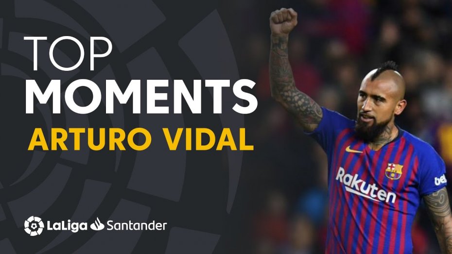 برترین لحظات آرتورو ویدال در بارسلونا