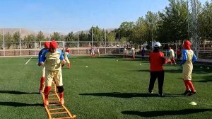 تمرین تیم زیر ۱۶ سال بانوان ایران