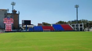 ورزشگاه وطنی قبل از افتتاح توسط وزیر ورزش 