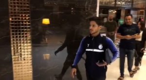 خوش و بخش استقلالی ها با هواداران پیش از دیدار با نساجی