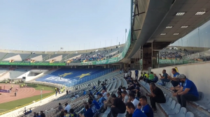 حال و هوای ورزشگاه آزادی قبل از بازی استقلال و نساجی