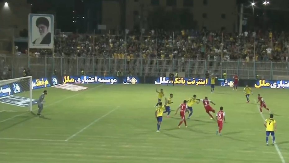 دبل لوکادیا؛ گل دوم پرسپولیس به نفت مسجدسلیمان