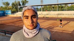 رضایتمندی قهرمان زیر ۱۸ سال تنیس بانوان از شرایط مسابقات کیش
