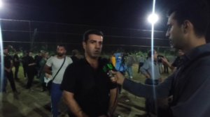 گزارش مردمی در اطراف زادگاه رضا اطری بعد از کسب مدال نقره