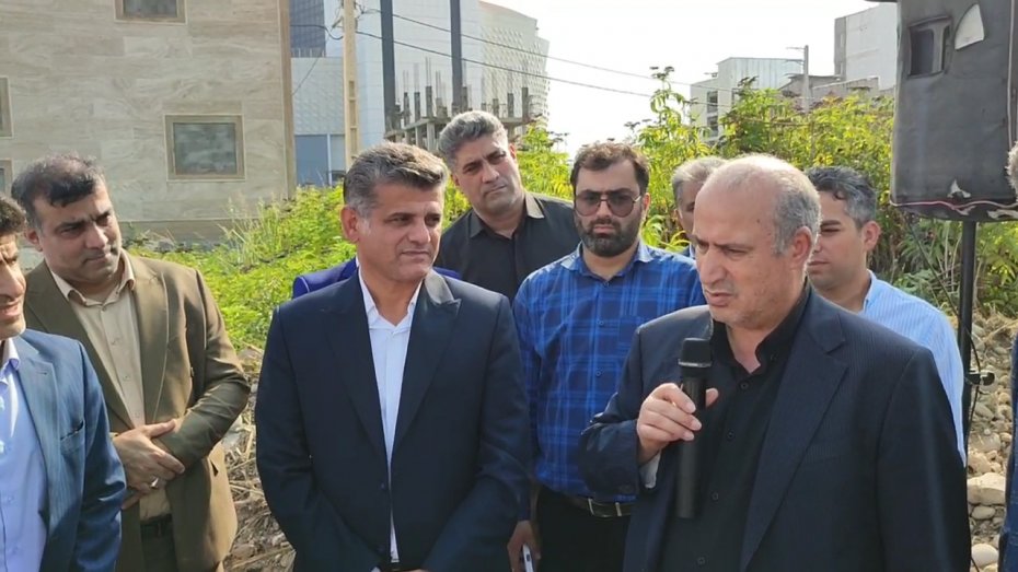 کلنگ زنی ساختمان جدید ه‍یئت مازندران با حضور تاج