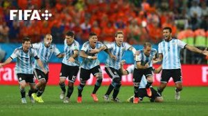 ضربات پنالتی هیجان انگیز هلند - آرژانتین