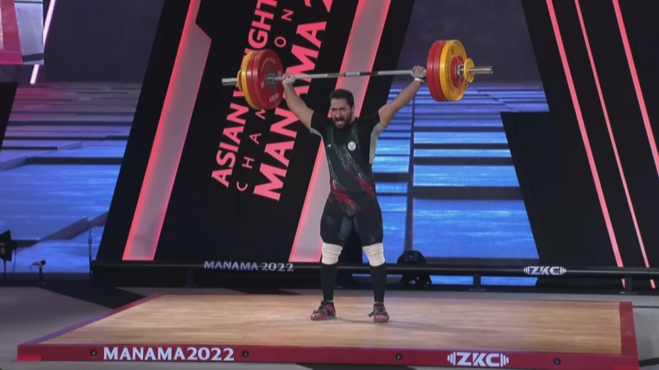 مهار وزنه 163 kg یک ضرب توسط رضا بیرالوند