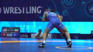کسب مدال طلای وزن 92 kg توسط امیرحسین فیروزپور