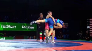 پیروزی امیر عبدی برابر نماینده قرقیزستانی در وزن 72 kg