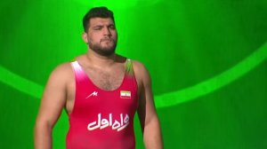 پیروزی یوسفی در وزن 130 kg برابر نماینده قرقیزستانی 