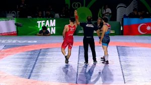 پیروزی محمدی در فینال برابر نماینده آذربایجانی (63 kg)