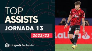پاس گلهای برتر هفته 13 لالیگا اسپانیا 2022/23