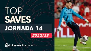 5 سیو برتر هفته چهاردهم لالیگا اسپانیا 2022/23
