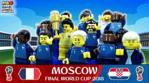 فینال جام جهانی 2018 به روایت لگو