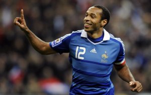 تیری آنری برترین گلزن فرانسه در تاریخ جام جهانی