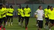 تمرینات آماده سازی بازیکنان سنگال در قطر