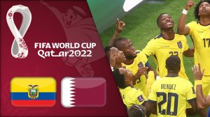 خلاصه بازی قطر 0 - اکوادور 2 (گزارش انگلیسی)