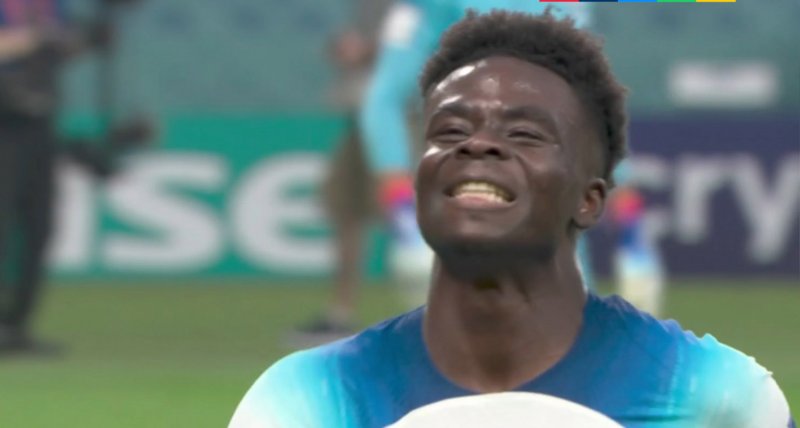 شوت دیدنی ساکا - گل دوم انگلیس به ایران