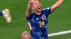 گل دوم ژاپن به آلمان توسط آسانو
