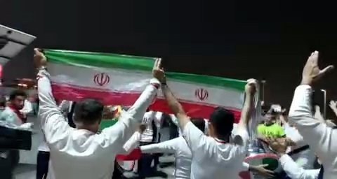حمایت هواداران ایرانی در قطر از تیم ملی