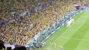 انفجار ورزشگاه لوسیل بعد از گل دوم برزیل