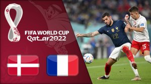 خلاصه بازی فرانسه 2 - دانمارک 1 (گزارش‌ انگلیسی)