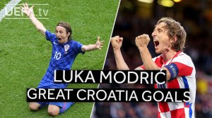 برترین گلهای لوکا مودریچ در تیم ملی کرواسی