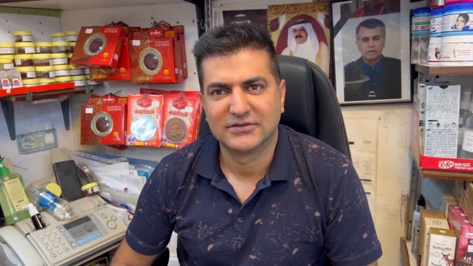 ارسالی از قطر: گفتگو با فروشنده ایرانی در بازار قطر
