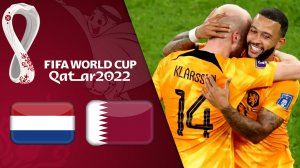 خلاصه بازی هلند 2 - قطر 0 (گزارش فارسی)