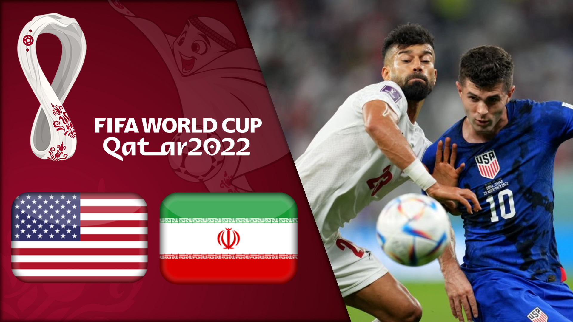 گزارش بازی ایران و امریکا ️