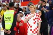 رئیس جمهور کرواسی در جمع هواداران