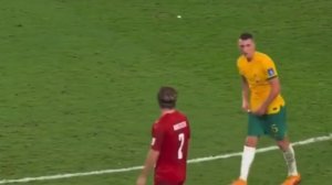 اتفاق عجیب در بازی استرالیا - دانمارک  