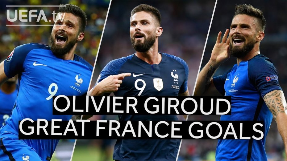 برترین گلهای اولیویه ژیرو در تیم ملی فرانسه