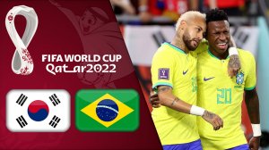 خلاصه بازی برزیل 4 - کره جنوبی 1 (گزارش احمدی)