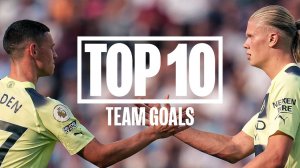 10 گل برتر با همکاری تیمی در منچسترسیتی