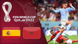 خلاصه بازی مراکش 0(3)- اسپانیا 0(0) گزارش انگلیسی