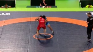 پیروزی علیرضا کریمی برابر تاتسویا از ژاپن (86 kg)