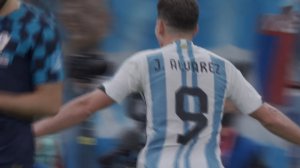  گل سوم آرژانتین به کرواسی (دبل آلوارز)