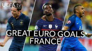 برترین گلهای فرانسه در مسابقات یورو