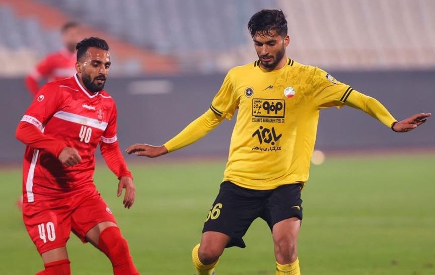 دو گل سپاهان مقابل پرسپولیس در دیدار دوستانه