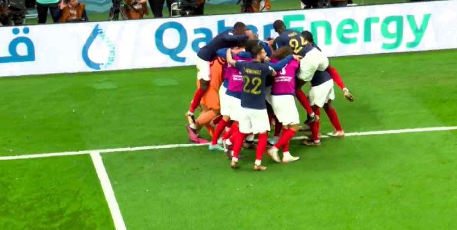 گل دوم فرانسه به مراکش توسط کولو